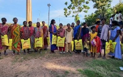 Day 8- Pujo garments distribution –  Shibganj, Howrah